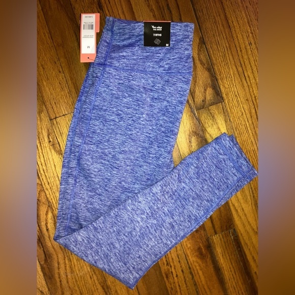 ZELOS size medium blue 7/8ths Capri LEGGINGS NWT - Picture 7 of 7